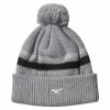 Mizuno Breath Thermo Pom Pom Beanies Grey 1 Mizuno Breath Thermo Pom Pom Beanies Grey -Outlet Clubs Store 183788332 max