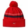 Mizuno Breath Thermo Pom Pom Beanies Red 1 Mizuno Breath Thermo Pom Pom Beanies Red -Outlet Clubs Store 183788335 max