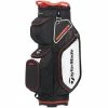 TAYLORMADE 2020 8.0 GOLF CART BAG BLACK/WHITE/RED -Outlet Clubs Store 32924