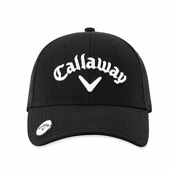CALLAWAY STITCH MAGNET BALL MARKER CAP BLACK 4 CALLAWAY STITCH MAGNET BALL MARKER CAP BLACK - Image 2