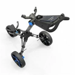 POWAKADDY 2022 MICRA PUSH CART-GUN METAL/BLUE TRIM 7 POWAKADDY 2022 MICRA PUSH CART-GUN METAL/BLUE TRIM -Outlet Clubs Store 40383 1