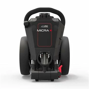 POWAKADDY 2022 MICRA PUSH CART-GUN METAL/RED TRIM 5 POWAKADDY 2022 MICRA PUSH CART-GUN METAL/RED TRIM - Image 3