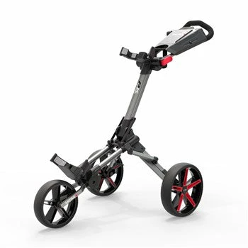 POWAKADDY 2022 MICRA PUSH CART-GUN METAL/RED TRIM 3 POWAKADDY 2022 MICRA PUSH CART-GUN METAL/RED TRIM