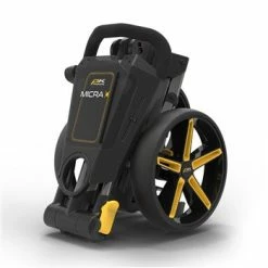 POWAKADDY 2022 MICRA PUSH CART-GUN METAL/YELLOW TRIM 8 POWAKADDY 2022 MICRA PUSH CART-GUN METAL/YELLOW TRIM -Outlet Clubs Store 40385 2
