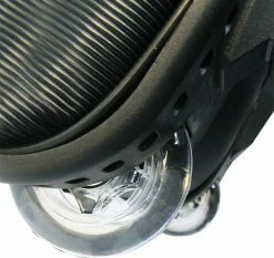 Longridge Tour Deluxe Roller Travel Cover - Black/Silver -Outlet Clubs Store BATCRDNPT01 600x566 34e57433 145e 4754 8b62 2b0b2a117262