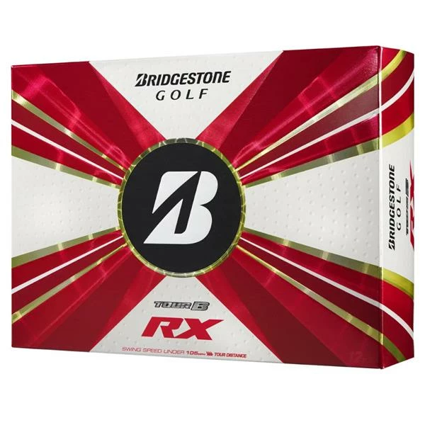 Bridgestone Tour B RX Golf Balls White 3 Bridgestone Tour B RX Golf Balls White