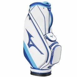 Mizuno Tour Staff Cart Bag 22 5W White Blue -Outlet Clubs Store BTSTAFFCRT003 4 L