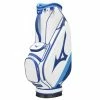 Mizuno Tour Staff Cart Bag 22 5W White Blue -Outlet Clubs Store BTSTAFFCRT003 L