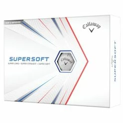Callaway Supersoft Dozen Golf Balls White 2021 (2 Dozen €45)