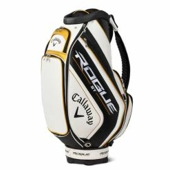Callaway Staff Rogue Bag White Black Gold -Outlet Clubs Store CA22A0305002 7 L