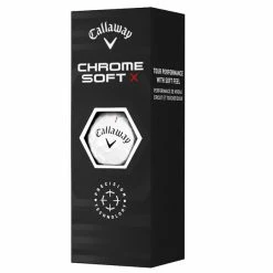 Callaway Chrome Soft X Ball White Golf Balls 22 ( 2 Dozen €99 ) -Outlet Clubs Store CA22D0103001 4 L