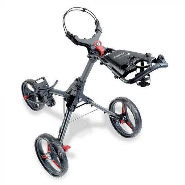 Motocaddy Cube Push Trolley Red 3 Motocaddy Cube Push Trolley Red