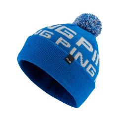 Ping Logo II Bobble Hats Delph Blue /Silver