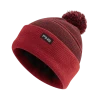 PING MEN'S HEWITT BOBBLE KNIT HAT Black/Red -Outlet Clubs Store P03559 HEWITT BLACK RED FRONT