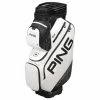 PING DLX 191 Cart Bag White -Outlet Clubs Store PI9A301001 L