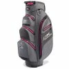 PowaKaddy Dri-Tech Cart Bag Gunmetal Hot Pink 22 -Outlet Clubs Store PW22A0301003 L