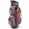 Powakaddy DLX-Lite Cart Bag Gunmetal Red -Outlet Clubs Store PW22A0304003 L