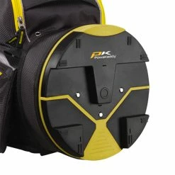 PowaKaddy X-Lite Bag Black/Titanium /Yellow -Outlet Clubs Store PowaKaddy Cart Bag Base X Lite Yellow