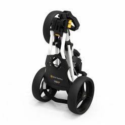 PowaKaddy 2022 Twinline 5 Push Cart Polar White -Outlet Clubs Store Product Template 0006s 0004 PowaKaddy TL5 White 3 4 Folded