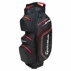 TaylorMade StormDry W/P Cart Bag Black Red