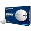 TaylorMade Distance + Golf Balls Dozen White -Outlet Clubs Store TA21D0101001 L
