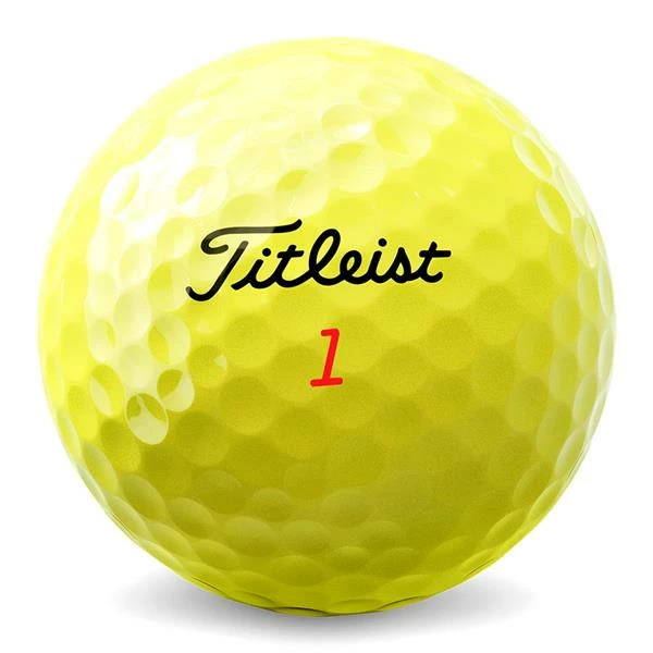 Titleist TruFeel Golf Ball Yellow 4 Titleist TruFeel Golf Ball Yellow - Image 2