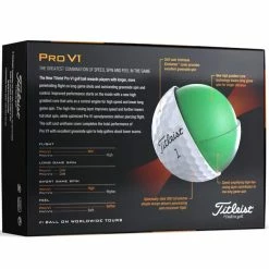 Titleist Pro V1 2023 Golf Balls Dozen White -Outlet Clubs Store TI23D0103001 4 L