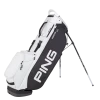 Ping Tour Black/White Double Strap Hooferlite 201 Carry Bag -Outlet Clubs Store download hoofer lite tour blackwhite 3821