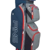 Ping Traverse 2020 Cart Bag Heather Grey/Navy/Scarlet -Outlet Clubs Store download traverse heather greynavyscarlet 3251