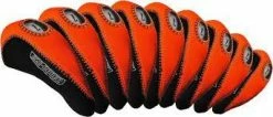 Longridge EZE IRON COVERS 10PCS BLACK/ORANGE