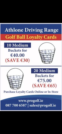 Digicards Loyalty Card Athlone Driving Range