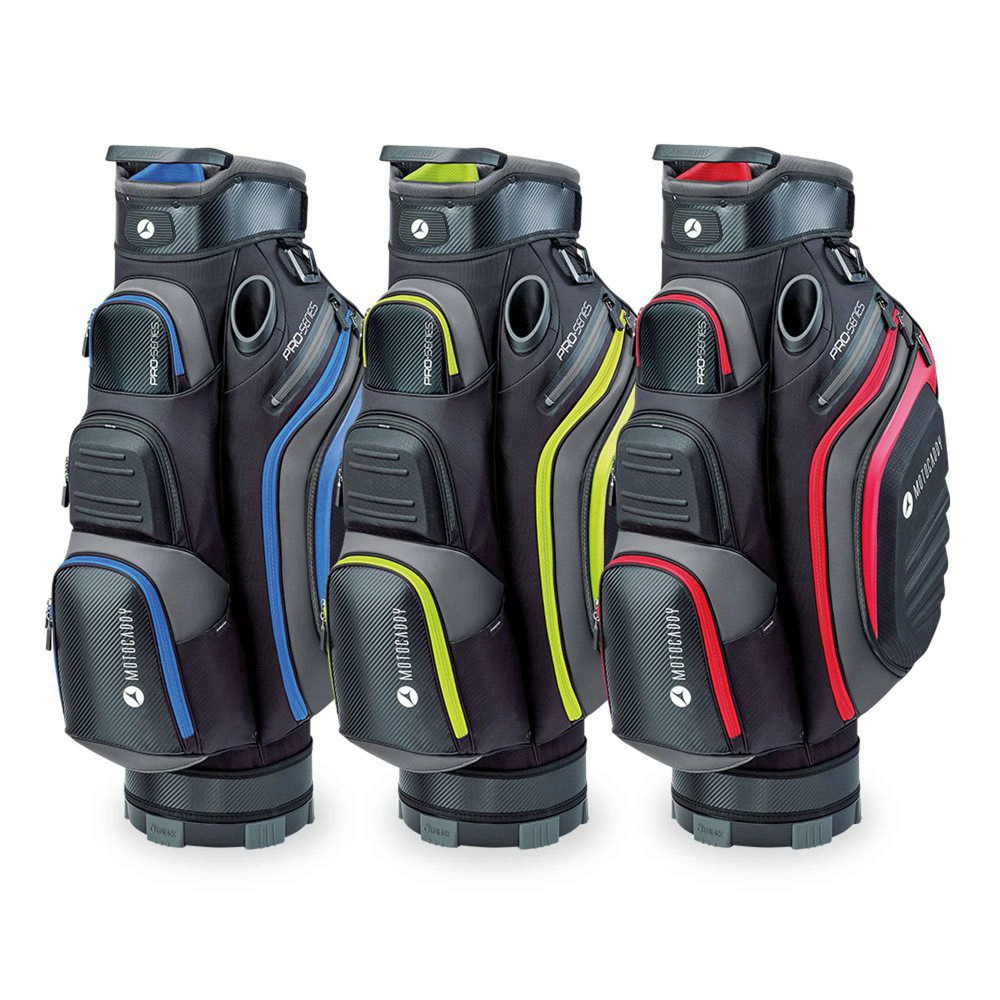 Motocaddy Pro Series Cart Bag Black Blue 4 Motocaddy Pro Series Cart Bag Black Blue - Image 2
