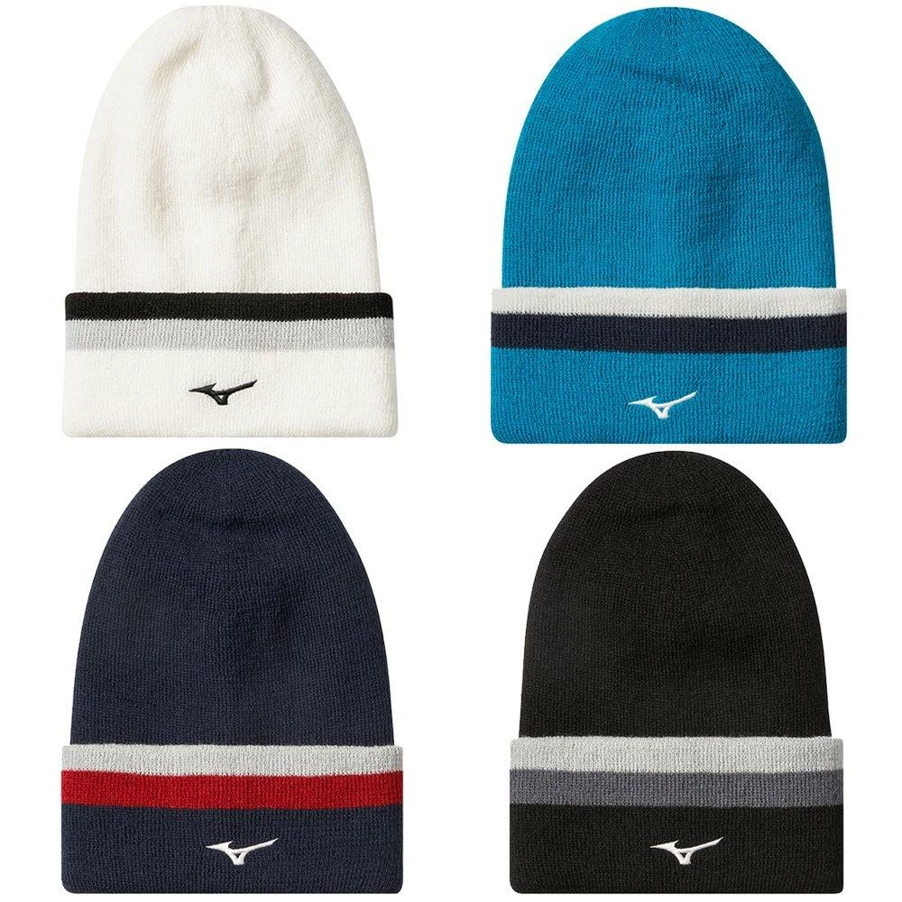 Mizuno Breath Thermo Knit Beanies Enamel Blue 4 Mizuno Breath Thermo Knit Beanies Enamel Blue - Image 2