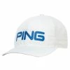 Ping Classic Lite Golf Cap White/Blue -Outlet Clubs Store ping classic lite golf cap 35980 06 1 1
