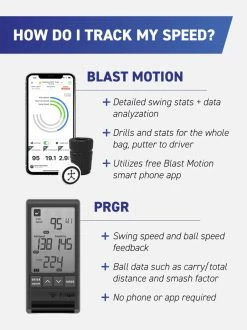 Super Speed Golf Super Speed Sticks Golf Training System -Outlet Clubs Store prgr vs blast listing graphic 1024x1024 562a53d6 1db1 48e4 b37a 680aed2ba272
