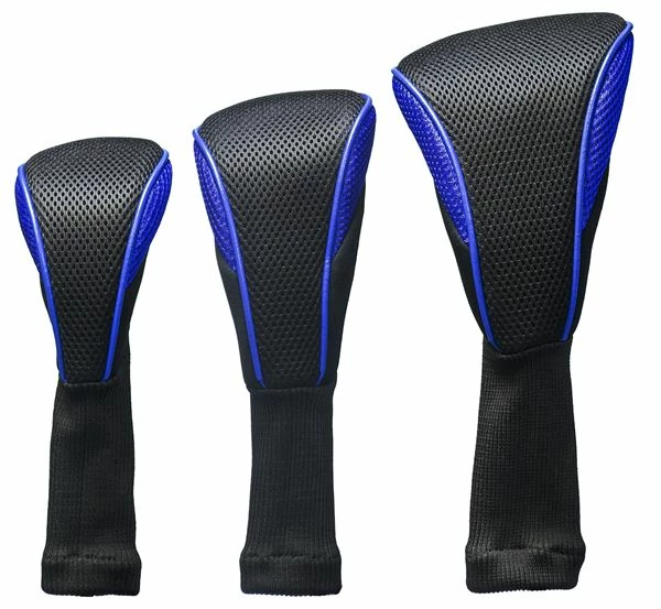 Longridge Longneck Pro Headcover - 3pk Blue 3 Longridge Longneck Pro Headcover - 3pk Blue