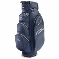 PowaKaddy Dri-Tech Cart Bag Gunmetal/Blue 22